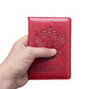 Russian National Emblem 64 Pattern Passport Holder Concave and Convex Embossed Export Passport Book Embossed Passport Bag Ticket Holder Card Holder