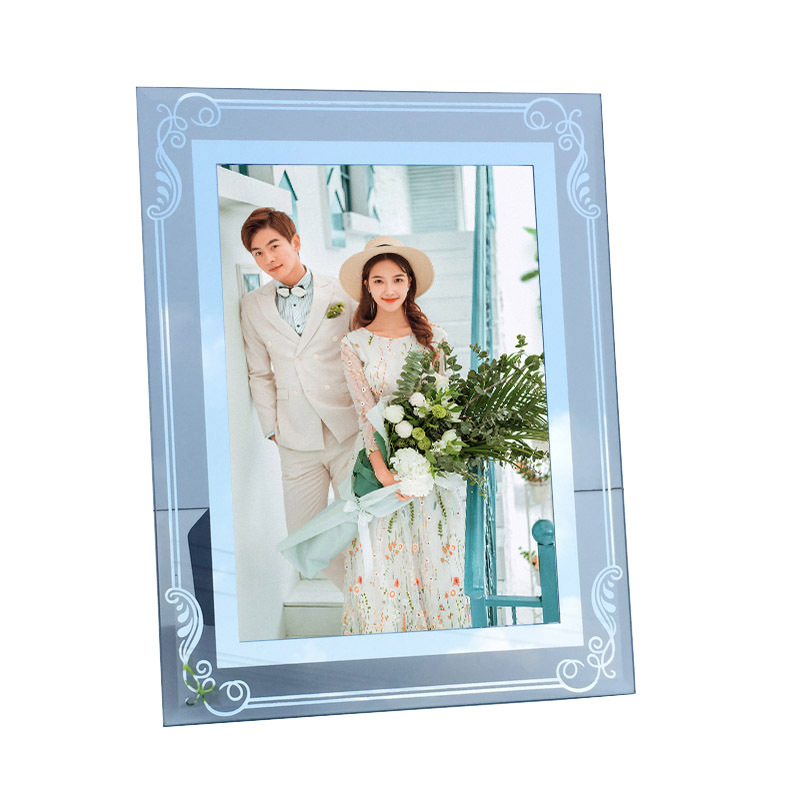 A4 Certificate A5 Crystal Glass Photo Frame Children's Photo Studio Scenic Spot Gift Decoration Table 6 Inch 7 Inch 8 Inch 10logo