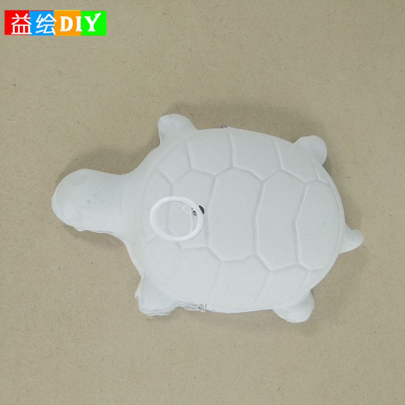 纸浆DIY创意爬行拉线小乌龟 纸制小动物模型 热销儿童工艺品玩具