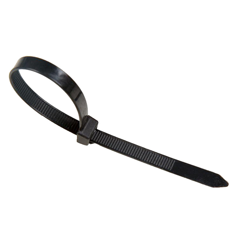 5*250 Self-locking Nylon Cable Tie Strap Buckle Strap Strap Strap Fixer Plastic Cable Tie Strap