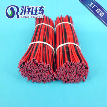 Factory Direct Sales Wire No. 20 Red and Black Parallel Parallel Double Parallel Wire 2468 Red and Black Wire Environmentally Friendly Two