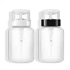 Nail art tools and supplies nail polish remover nail polish remover cleaning liquid is bottled 200ml white black lid press bottle with lock
