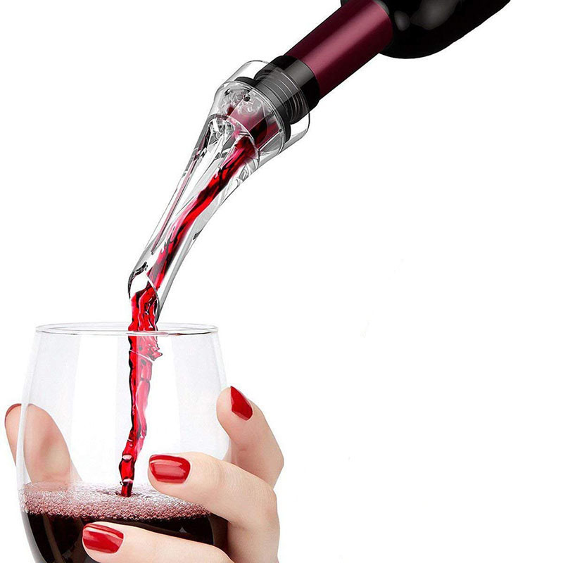Decanter factory supply Eagle mouth type fast decanter Eagle mouth pourer seat red wine pourer