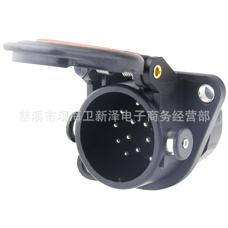 ABS/EBS interface truck semi-trailer tractor anti-lock brake power signal 15-core hole wiring socket