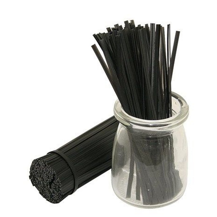 Pe Black Eco-Friendly Cable Ties, Data Cable and Power Cord Ties, Rubber-Coated Iron Core Cable Ties, Free Cutting