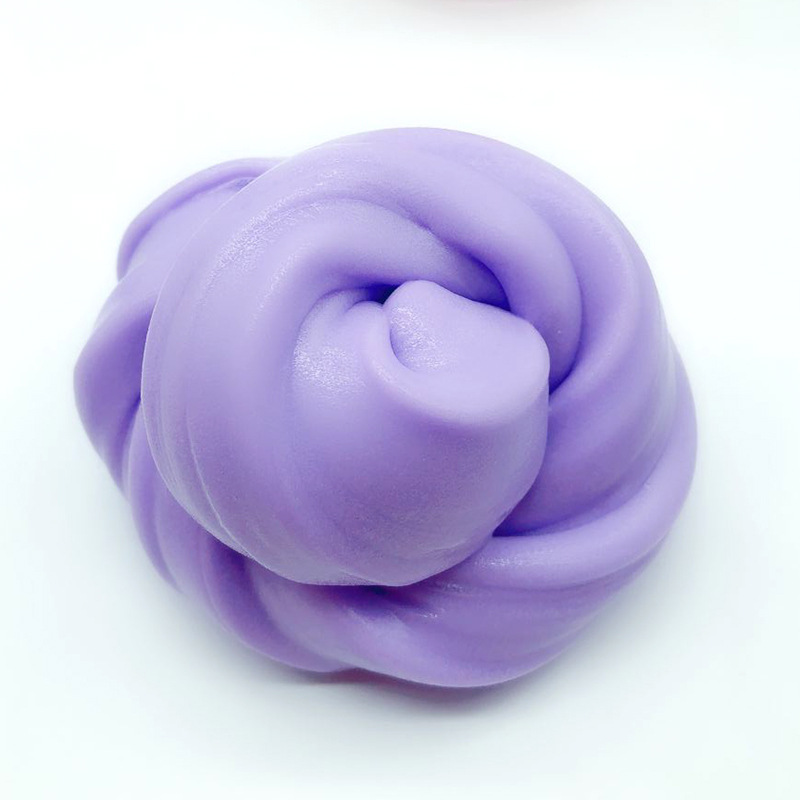 棉花泥slime戳戳泥DIY彩泥橡皮泥黄油泥发泄泥60ml粘土益智玩具