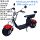Электрический мотоцикл Harley Citycoco для взрослых с широкими шинами, самокат, Городская педаль, литиевая батарея, электромобиль mini 6