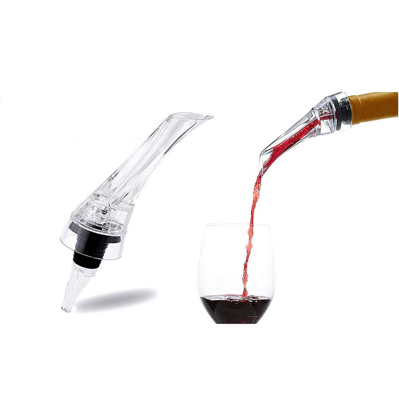 Decanter factory supply Eagle mouth type fast decanter Eagle mouth pourer seat red wine pourer