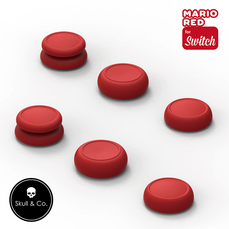 Skull&Co.Switch/Lite/Switcholed Rocker Cap Combination Stacked Cap 6-Pack Key Cap