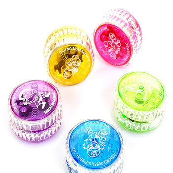 Luminous yo-yo flash cable yo-yo youyou ball children's toy luminous yo-yo stall goods wholesale