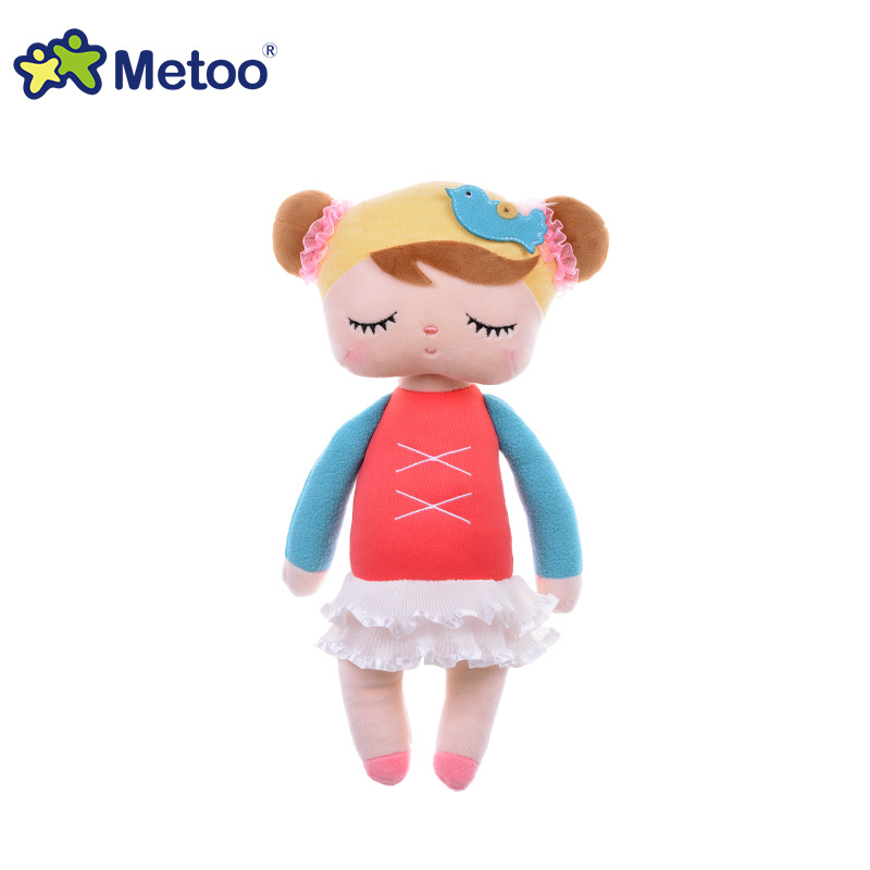 跨境Metoo咪兔安吉拉公仔女孩毛绒玩具兔子玩偶宝宝安抚陪伴娃娃
