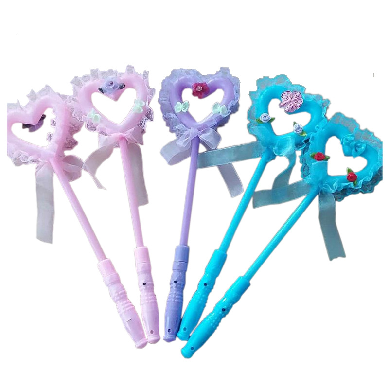 发光棒棒糖魔法棒 爱心闪光仙女棒儿童玩具批发夜市地摊货源热卖