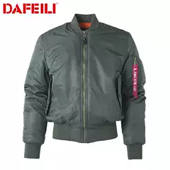 Double-Sided BF Loose Short Couple Vintage Air Force Bomber Jacket ma1 Baseball Suit ins Men's Jacket
