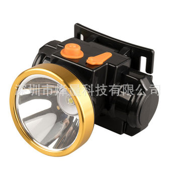 High-power lithium battery rechargeable light headlight led induction fishing lamp outdoor head-mounted flashlight miner's lamp