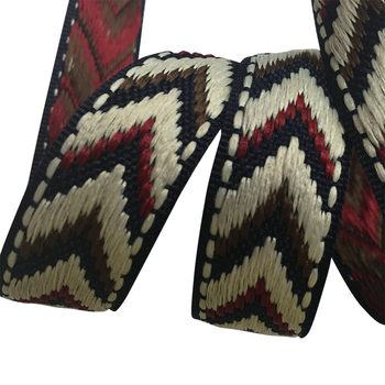 (Tenglai) Factory Outlet New Spot Supply 20mm Jacquard Ribbon Arrow Jacquard Ribbon