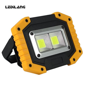 Spot Wholesale Cob Work Light Led Rechargeable Portable Lighting Camping Light Outdoor Waterproof Rechargeable Work Light