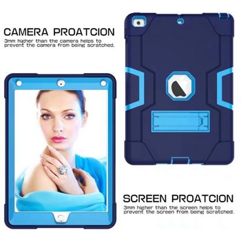 For 2025ipadair11B robot S9FE protective cover 10.2 silicone anti-fall A9plus flat cover