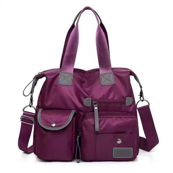 Women's New Fashion Large Capacity Handbag Casual Nylon Shoulder Crossbody Bag Wholesale