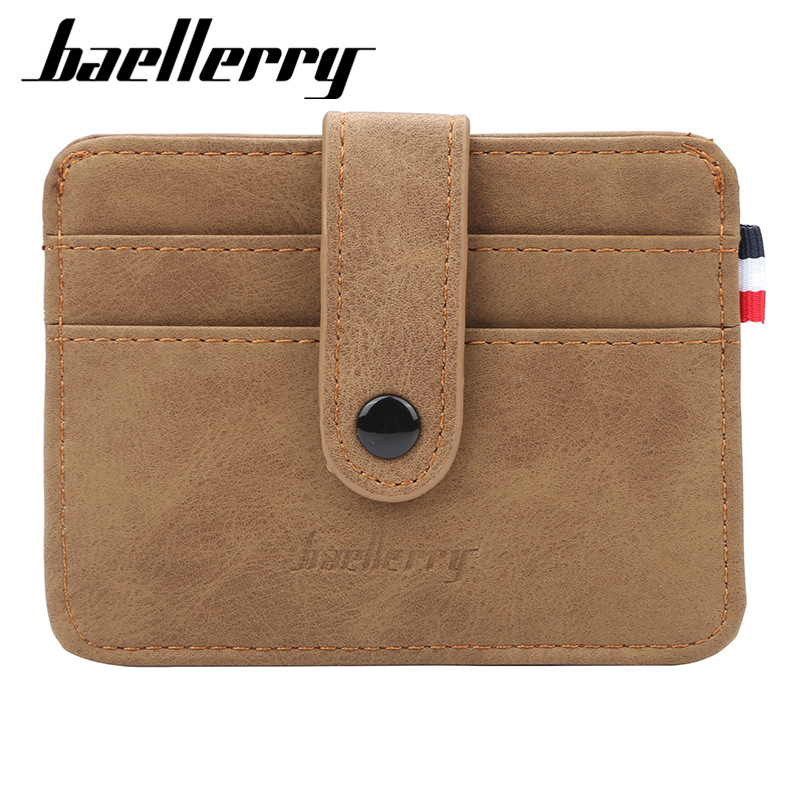 Men's Card Holder New baellerry Multi-Card Holder Card Bag Bank Bus Card Holder Practical