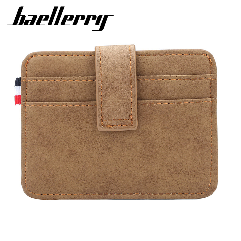 Men's Card Holder New baellerry Multi-Card Holder Card Bag Bank Bus Card Holder Practical