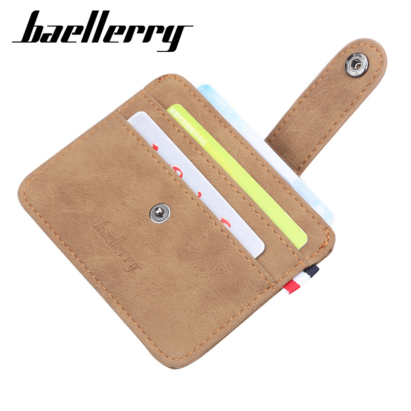 Men's Card Holder New baellerry Multi-Card Holder Card Bag Bank Bus Card Holder Practical
