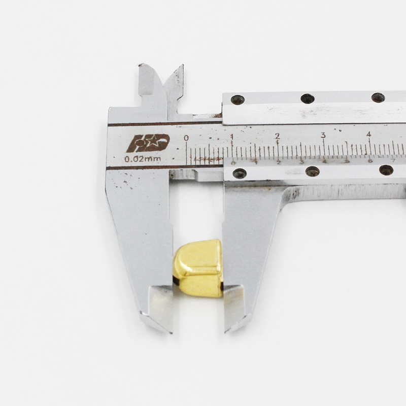 Electroplated gold plastic Bell plastic rope buckle wholesale in stock drawstring bag Jewelry pendant accessories Bell