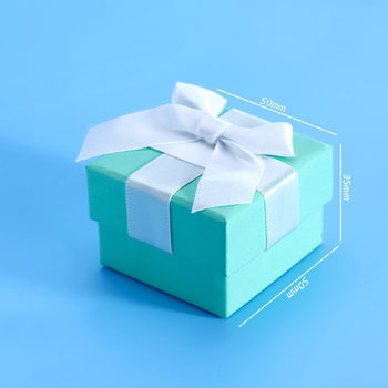 Qiaolanxuan Factory Direct Sales Can Be Used in Heaven and Earth Cover Box Rings Earrings Pendant Necklace Jewelry Box Wholesale