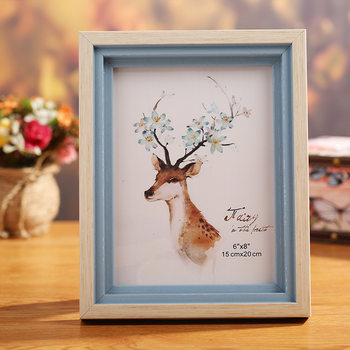 Factory wholesale Nordic photo frame table 6 inch 710 inch photo studio children's photo frame Photo Wall Wall decoration wall pendant