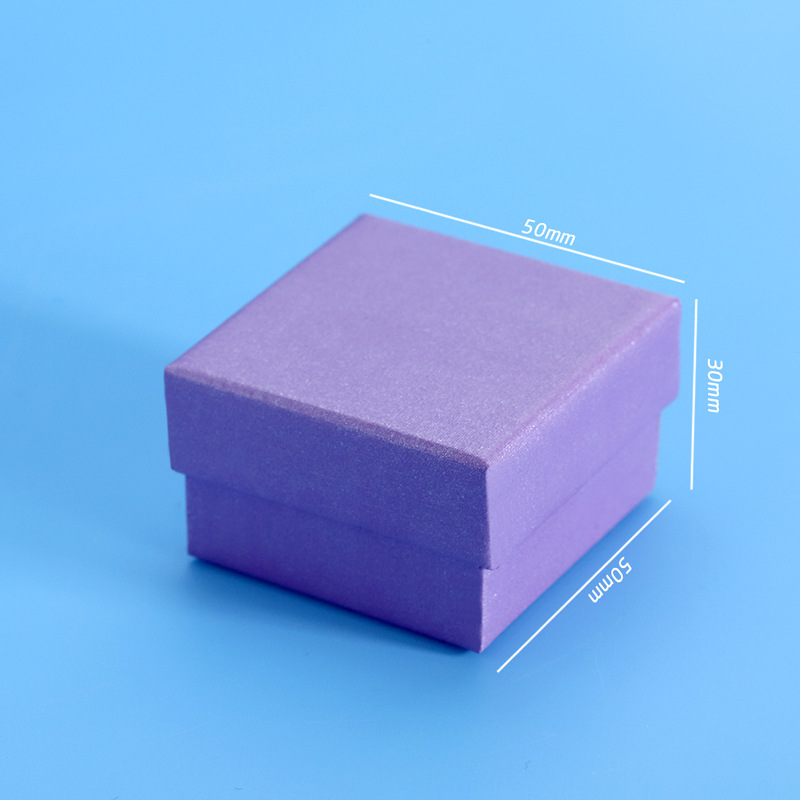 Qiaolanxuan Factory Direct Sales Can Be Used in Heaven and Earth Cover Box Rings Earrings Pendant Necklace Jewelry Box Wholesale