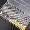 Cross-Border Exclusive Supply for Foreign Trade Nail Art Diamond Grinding Head Set Tungsten Steel Alloy Grinding Head Polishing Tool 30 Nails