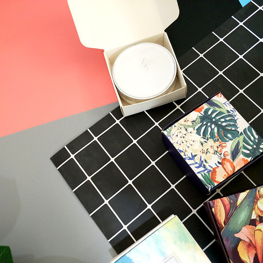 DIY Air Cushion Bb Box Colorful Airplane Box Handmade Soap Packaging Box Jewelry Box White Cardboard Box Sandalwood Paper Box