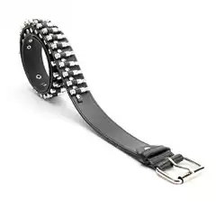 Rivet Belt Men's Punk European and American Fashion Bullet Belt New Cross-border Men's and Women's Clothing Distinctive Belt