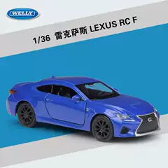 Welly 1:36 Scale Lexus RC F Alloy Diecast Car Model Pullback Toy