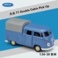 #43603H Volkswagen T1 Double Cabin Pickup Blue
