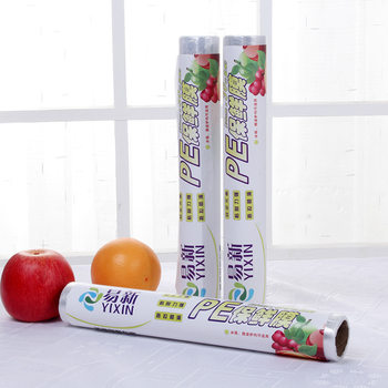Food grade fruit plastic wrap household PE refrigerator plastic wrap 30m * 30CM household supplies