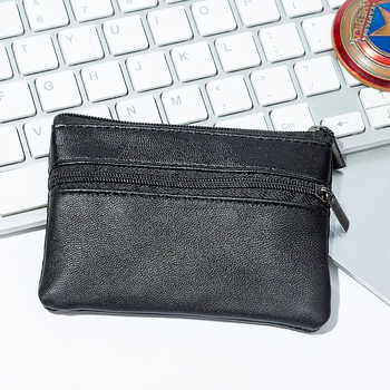 Coin Purse Japanese Style Men's Short Card Holder Clutch Zipper Key Pouch Coin Pouch Direct Supply from Manufacturer Storage