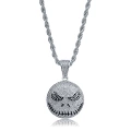 silver Skull (default delivery 24 inch twist chain)