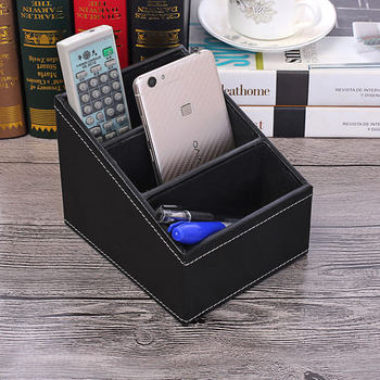 Desktop storage box European-style remote control finishing box creative household items pen container storage box can be printed LOGO