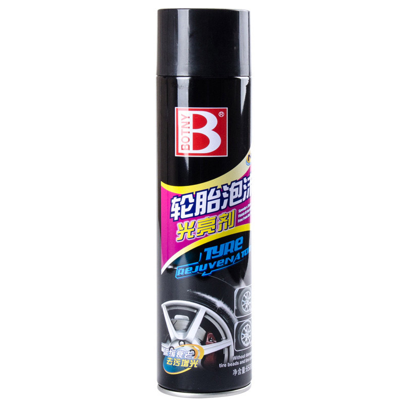 Baotili Car Tire Wax Tire Foam Anti-Aging Beauty Care Cleaning Agent B-1107 Cleaning