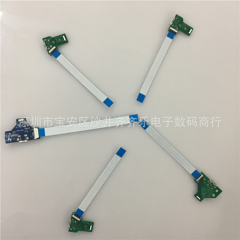 New version of JDS-055 JDS-011 JDS-040PS4 handle charging row plug switch board 12PIN cable