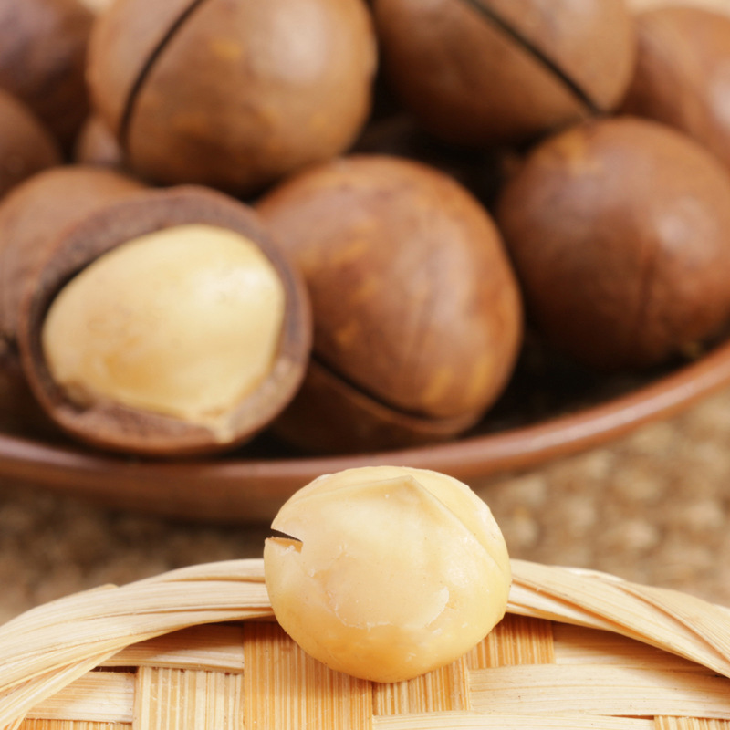 Lin'an nut factory wholesale nut fried snacks Hawaii fruit 250g gross weight canned Hawaii fruit