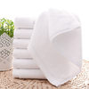 Wholesale 32-strand pure cotton 30 * 30cm hot compress face towel beauty salon Barber special hotel white square towel