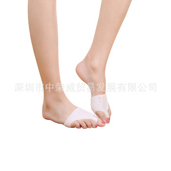 Zrwc24 Silicone Forefoot Pad Half-Size Pad Hallux Valgus Toe Separator Insole