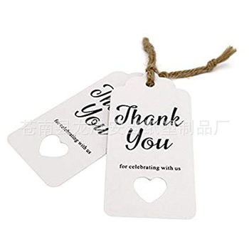 Spot explosions love Kraft paper tag message card phone card wishing card bookmark DIY baking gift label