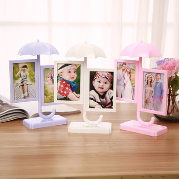 Mixed Batch Cartoon creative children's 5-inch umbrella photo frame combination decoration baby photo frame photo frame photo frame wholesale