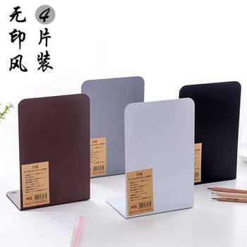 Factory simple thickened tablet L book stand creative simple desk book stand book stand metal book baffle