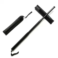 Throwing Stick Self-Defense Weapon Telescopic Stick Three-Section Stick Legal Stainless Steel Vehicle-Mounted Self-Defense Supplies Tactical Throwing Stick Manufacturer