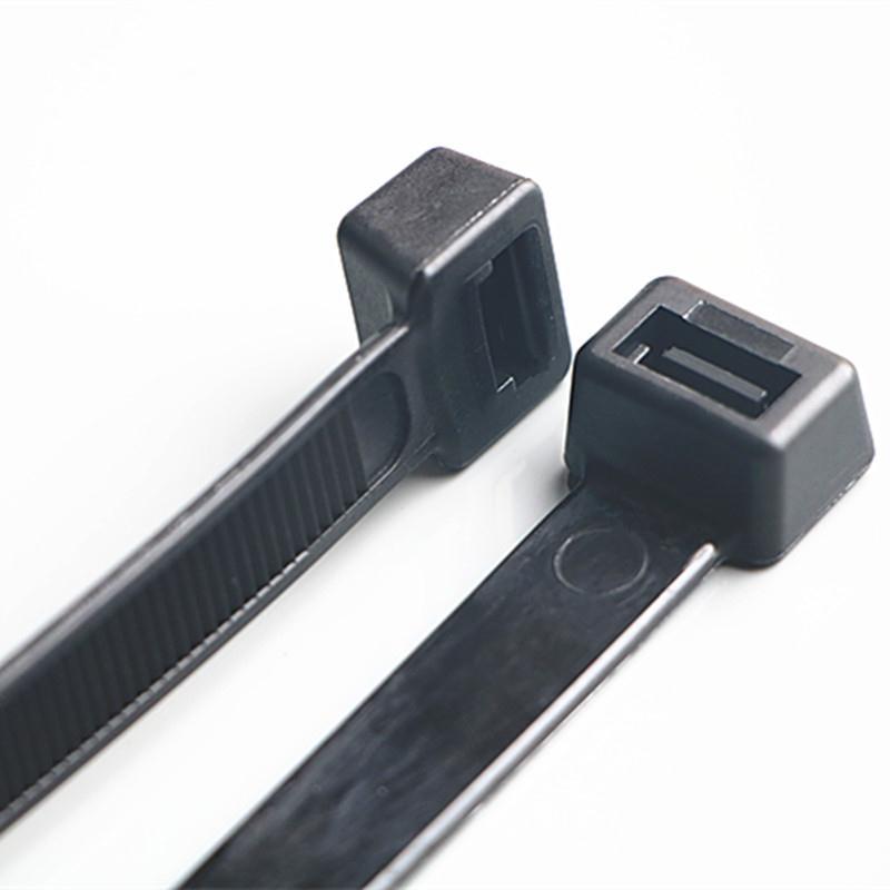 Manufacturers a large number of self-locking cable ties cross-border cable ties with black plastic cable ties with black and white cable ties