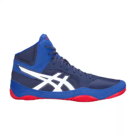 Men's and Women's Wrestling Casual Training Shoes, Rubber Boxing Spikes Shoes, Mid-High Top Competition Fighting Shoes with Anti-Slip Features