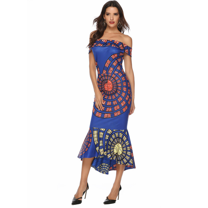 Off Shoulder Floral Bodycon Dress Sexy Elegant Comfortable Perfect for Parties and Special Occasions Wholesale
